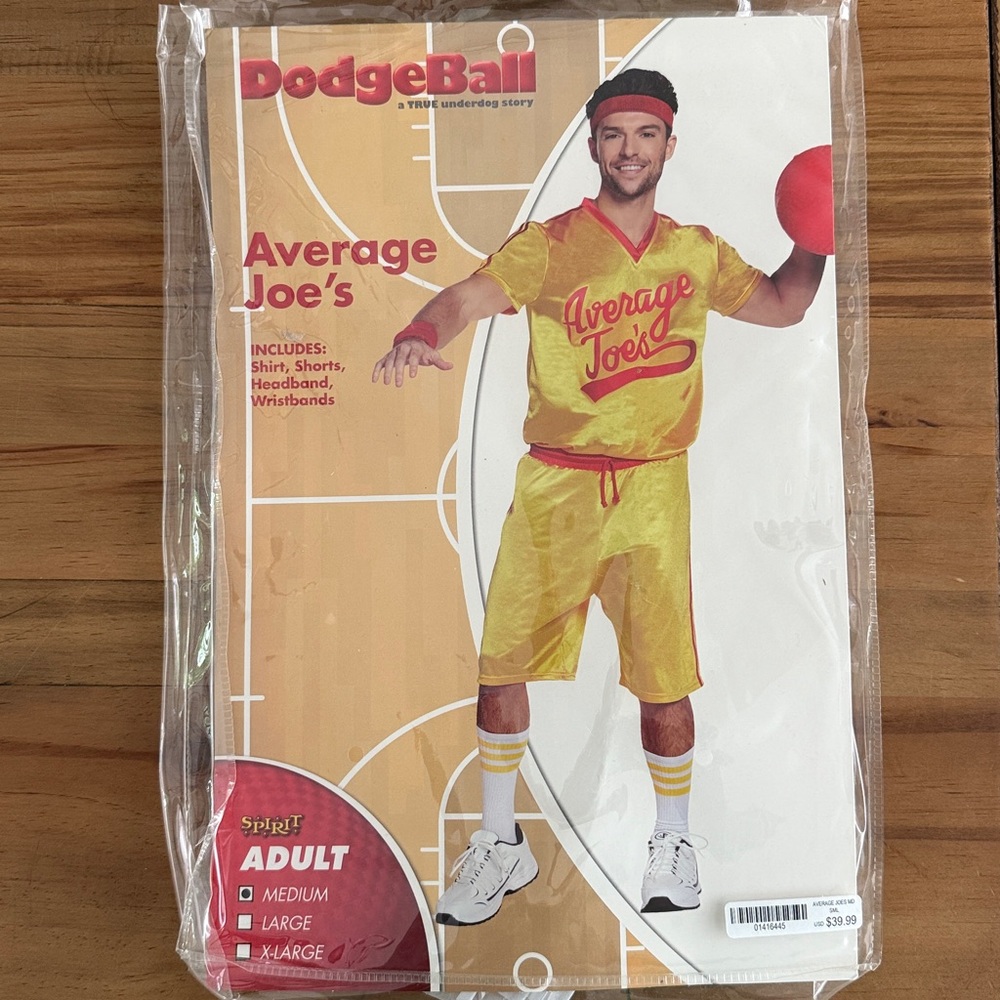 Average Joe’s Halloween Costume.